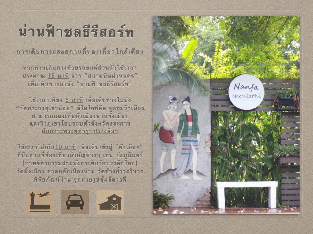 น่านฟ้าชลธีรีสอร์ท Nanfachonlathi Resort Exterior foto